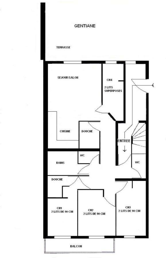 Chalet Renouveau Сен-Мартен-дьо-Белвил Екстериор снимка
